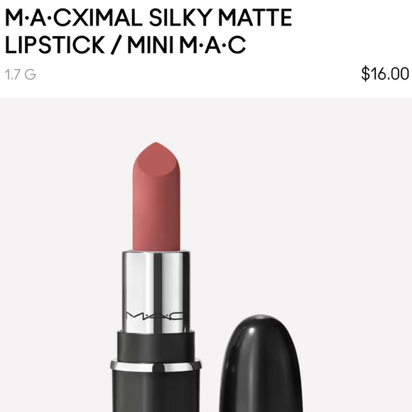 MAC Matte Lipstick Velvet Teddy - Picture 12 of 16